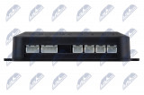 NTY PARKING SENSOR KIT KIT UNIWERSALNY:/4 SENSORY W KOLORZE CZARNYM,WYŚWIETLACZ CYFROWY O NOWOCZESNYM WYGLĄDZIE Z WBUDOWANYM BUZZEREM,DIAMETER SENSORÓW: 22MM/
