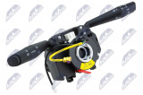 NTY STEERING COLUMN SWITCH FIAT PANDA 312/319 12-, LANCIA YPSILON 312 11-, Z FUNKCJĄ KOMPUTERA POKŁADOWEGO,SPRYSKIWANIA I WYCIERANIA SZYBY REAR,PRZEŁĄCZANIA ŚWIATEŁ,MYCIA I WYCIERANIA,ŚWIATEŁ DROGOWYCH