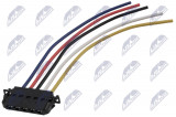 NTY HEATER BLOWER RESISTOR PLUG PEUGEOT 3008 2009-,5008 2009-