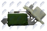 NTY BLOWER RESISTOR OPEL ASTRA F (T92) 1.4-2.0 91-01, VECTRA A (J89) 1.6-2.5 88-95 / W/O A/C - 6 PIN/