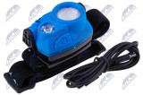 NTY HEADLAMP 3W+3W COB HEADLAMP /ŚWIATŁO GŁÓWNE 1 X 3W COB, MAX. 400LM/ŚWIATŁO POMOCNICZE SPOT 1 X 3W COB, MAX. 300LM/,BARWA ŚWIATŁA: MAX 6500K,CERTYFIKATY: IP65, IK08