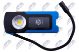 NTY INSPECTION LAMP 15W+3W COB FLAGOWY MODEL SERII,KTÓRY WYRÓŻNIA SIĘ NIEZWYKLE WYDAJNYM ŹRÓDŁEM ŚWIATŁA O IMPONUJĄCEJ MOCY 15W.ŚWIATŁO GŁÓWNE 1 X 15W COB, MAX. 1700LM,ŚWIATŁO POMOCNICZE SPOT 1 X 3W COB, MAX. 400LM