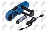 NTY INSPECTION LAMP 10W COB+2W COB ŚWIATŁO UV 1 x 1W UV LED 395nm/BARWA ŚWIATŁA: max 6500K,STRUMIEŃ ŚWIATŁA: max 1000 lm + 200 lm,BATERIA: 3.7V 2500mAh Li-ion,CZAS ŚWIECENIA: max 12h,CERTYFIKATY: IP54, IK08/