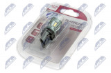 NTY BULB LED W21W PLATINUM OZNACZENIA: W21W T20 SYMBOL PODSTAWY: W3X16D,ILOŚĆ DIOD: 14XLED TYP DIODY: 2835SMD,KOLOR: ZIMNA BIEL,MOC: MAX. 3,9W,JASNOŚĆ: MAX. 255LM,NAPIĘCIE: 12-24V,CANBUS: TAK