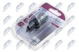 NTY BULB LED P27W PLATINUM OZNACZENIA: P27W SYMBOL PODSTAWY: W2.5X15D,ILOŚĆ DIOD: 14XLED TYP DIODY: 2835SMD,KOLOR: ZIMNA BIEL,MOC: MAX. 3,9W,JASNOŚĆ: MAX. 255LM,NAPIĘCIE: 12-24V,CANBUS: TAK