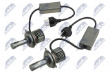 NTY BULB PRO LED-ZESTAW ŻARÓWKA PRO LED H4-BEZ HOMOLOGACJI!!! /KOLOR: UP TO 6500K,CHŁODZENIE: ACTIVE (FRONT AIR SYSYTEM),DIODA LED: CSP 1860,OBUDOWA: ALUMINUM,NAPIĘCIE: 9-16V,MOC: UP TO 40W,ŻYWOTNOŚĆ: UP TO 30 000H/