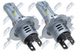 NTY BULB LED H4 ŻARÓWKA LED H4/MOC: MAX 42W NA KIT,NAPIĘCIE: 12V,LUMENY: MAX 4600LM,TYP LED: CSP5730 LED,TEMPERATURA BARWOWA: UP TO 6000K,CHŁODZENIE: AKTYWNE (FRONTAIR SYSTEM),OBUDOWA: STOP ALUMIN