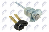 NTY LOCK CYLINDER, FRONT DOOR BMW X6 E71 2008-/WKŁADKA LEWA+KLUCZYK/