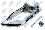 NTY INTERIOR DOOR HANDLE FORD RANGER 2012-2021/STRONA: LEFT FRONT & REAR-CHROME/