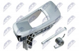 NTY INTERIOR DOOR HANDLE FORD RANGER 2012-2021/STRONA: LEFT FRONT & REAR-SREBRNO SZARA/
