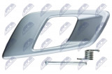 NTY INTERIOR DOOR HANDLE FORD RANGER 2012-2021/STRONA: LEFT FRONT & REAR-SREBRNO SZARA/