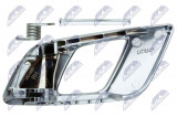 NTY INTERIOR DOOR HANDLE FORD RANGER 2012-2021/STRONA: RIGHT FRONT & REAR-SREBRNO SZARA/
