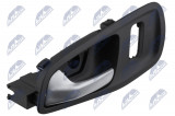 NTY INTERIOR FRONT DOOR HANDLE FORD TRANSIT 2014-,TRANSIT CUSTOM 2012-,TOURNEO CUSTOM 2012-/LEFT-BLACK+CHROME/