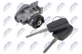 NTY LOCK CYLINDER, FRONT DOOR LAND ROVER DISCOVERY MK4 2010-,RANGE ROVER SPORT 2010-,RANGE ROVER EVOQUE 2012-,C30 2008-,S40 2008-,XC60 2010-,XC70 2008-/WKŁADKA LEWA+GROT/