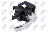 NTY INTERIOR DOOR HANDLE NISSAN NAVARA D40 2005-,PATHFINDER 2005-/PRZEDNICH I REAR,RIGHT-CHROME/