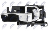 NTY INTERIOR DOOR HANDLE NISSAN NAVARA D40 2005-,PATHFINDER 2005-/PRZEDNICH I REAR,RIGHT-CHROME/