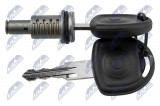 NTY LOCK CYLINDER, DOOR OPEL ASTRA F, ASTRA G, COMBO B, COMBO C, CORSA B, MERIVA A, TIGRA, ZAFIRA A 91-10 / Z KLUCZEM /