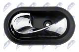 NTY INTERIOR DOOR HANDLE DACIA DOKKER 2012-,DUSTER 2010-,LODGY 2012-,LOGAN 2010-,SANDERO 2008-/FRONT & REAR-LEFT/CHROME-CHROME/