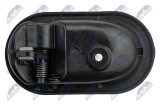 NTY INTERIOR DOOR HANDLE DACIA DOKKER 2012-,DUSTER 2010-,LODGY 2012-,LOGAN 2010-,SANDERO 2008-/FRONT & REAR-LEFT/CHROME-CHROME/