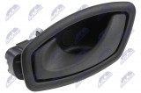 NTY INTERIOR DOOR HANDLE FOR FRONT AND REAR DOORS RENAULT CLIO IV 2012-,MEGANE III 2008-,SCENIC III 2008-/LEFT-CZARNA/
