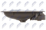 NTY INTERIOR DOOR HANDLE FOR FRONT AND REAR DOORS RENAULT CLIO IV 2012-,MEGANE III 2008-,SCENIC III 2008-/LEFT-SREBRNA,KOLOR:BEŻOWY/