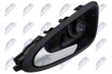 NTY INTERIOR FRONT DOOR HANDLE SEAT IBIZA IV 2009-2017/LEFT-CHROME,DLA AUT Z RĘCZNYM USTAWIANIEM LUSTEREK ZEWNĘTRZNYCH/