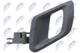 NTY INTERIOR DOOR HANDLE FOR FRONT AND REAR DOORS SKODA FABIA II 2007-,ROMMSTER 2006-/LEFT-SREBRNA/