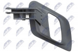 NTY INTERIOR DOOR HANDLE FOR FRONT AND REAR DOORS SKODA FABIA II 2007-,ROMMSTER 2006-/LEFT-SREBRNA/