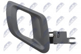 NTY INTERIOR DOOR HANDLE FOR FRONT AND REAR DOORS SKODA FABIA II 2007-,ROMMSTER 2006-/RIGHT-SREBRNA/