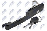 NTY EXTERIOR FRONT DOOR HANDLE VW PASSAT (B3/B4) 1.6-2.8 88-97 / FRONT LEFT Z KLUCZEM /