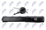 NTY EXTERIOR FRONT DOOR HANDLE VW PASSAT (B3/B4) 1.6-2.8 88-97 / FRONT LEFT Z KLUCZEM /
