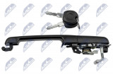 NTY EXTERIOR FRONT DOOR HANDLE VW PASSAT (B3/B4) 1.6-2.8 88-97 / FRONT RIGHT Z KLUCZEM /