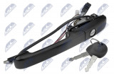 NTY EXTERIOR FRONT DOOR HANDLE VW PASSAT B4 93-97 / FRONT RIGHT Z KLUCZEM /