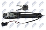 NTY EXTERIOR FRONT DOOR HANDLE VW PASSAT B4 93-97 / FRONT RIGHT Z KLUCZEM /