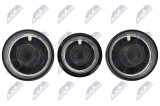 NTY ZESTAW POKRĘTEŁ NAWIEWU VW GOLF V 2003-,GOLF VI 2008-,PASSAT B6 2005-,JETTA 2005-,TOURAN 2003-,GOLF PLUS 2005-,TIGUAN 2008-,SKODA FABIA II 2007-,OCTAVIA II 2004-/3 SZTUKI/