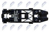 NTY BRACKET FOR REAR HANDLE MECHANISM VW AMAROK 2010-,CADDY 2016-,GOLF 2013-,JETTA 2011-,POLO 2010-,SHARAN 2011-,T-CROSS 2019-,T-ROC 2018-,TIGUAN 2008-,UP 2012-,SEAT ALHAMBRA 2011-,ATECA 2016-,IBIZA 2009-/LEFT I PRAWEJ