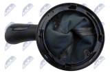 NTY GEAR KNOB+GEAR STICK COVER + FRAME FORD FIESTA 2002-,FUSION 2002-/5 SPEED-CZARNA GAŁKA ZMIANY BIEGÓW/