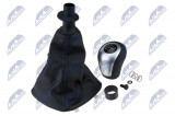 NTY GEAR KNOB+GEAR STICK COVER + FRAME MERCEDES W447 V KLASA,VITO 2014- /6 SPEED-R DOWN!!!!/