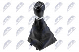 NTY GEAR KNOB+GEAR STICK COVER + FRAME SKODA OCTAVIA III 2012-/5G/