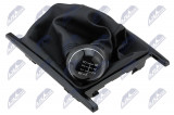 NTY GEAR KNOB+GEAR STICK COVER + FRAME VW AMAROK 2010-/BLACK FRAME-CZARNA RAMKA/
