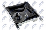 NTY GEAR KNOB+GEAR STICK COVER + FRAME VW AMAROK 2010-/CHROME FRAME-CHROME RAMKA/