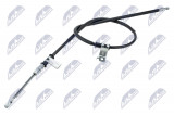 NTY PARKING BRAKE CABLE CHEVROLET CAPTIVA 2006-, OPEL ANTARA A 06- /LEFT BRAKE DISC/