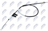 NTY PARKING BRAKE CABLE CITROEN JUMPER 06-, FIAT DUCATO 06- /FRONT TARCZE BĘBNY OŚ 3000MM/