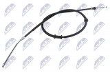 NTY PARKING BRAKE CABLE CITROEN NEMO 07- /LEFT, BĘBNY/