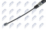 NTY PARKING BRAKE CABLE CITROEN XSARA 97- /LEFT, TARCZE/