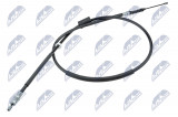 NTY PARKING BRAKE CABLE FORD MONDEO III,IV KOMBI 00-15 /REAR L,P TARCZE BĘBNY/