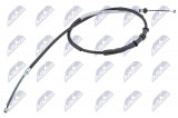 NTY PARKING BRAKE CABLE FIAT GRANDE PUNTO 05-/RIGHT, BĘBNY/