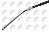 NTY PARKING BRAKE CABLE FIAT PANDA 03- /REAR RIGHT BĘBNY/