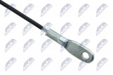 NTY PARKING BRAKE CABLE MERCEDES SPRINTER CAB-VAN T4,6 CH.3550 PODWÓJNE KOŁA_A 97- /FRONT/
