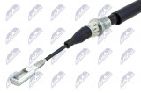 NTY PARKING BRAKE CABLE MERCEDES SPRINTER 97-06, VW LT II 96-06 /REAR L,P TARCZE OŚ 3000MM/
